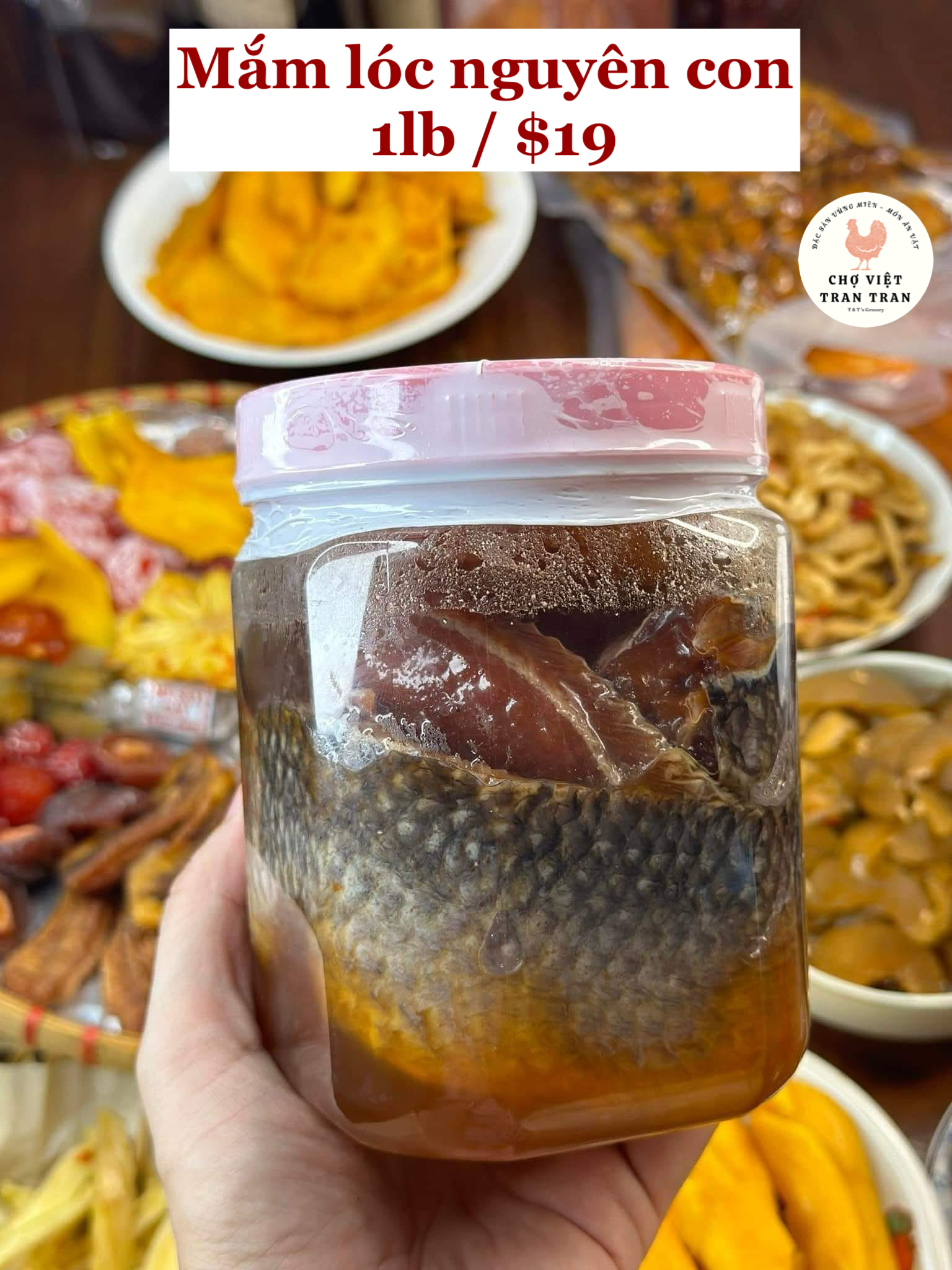 Mắm lóc nguyên con
