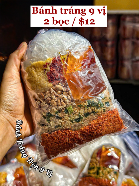 Bánh tráng 9 vị