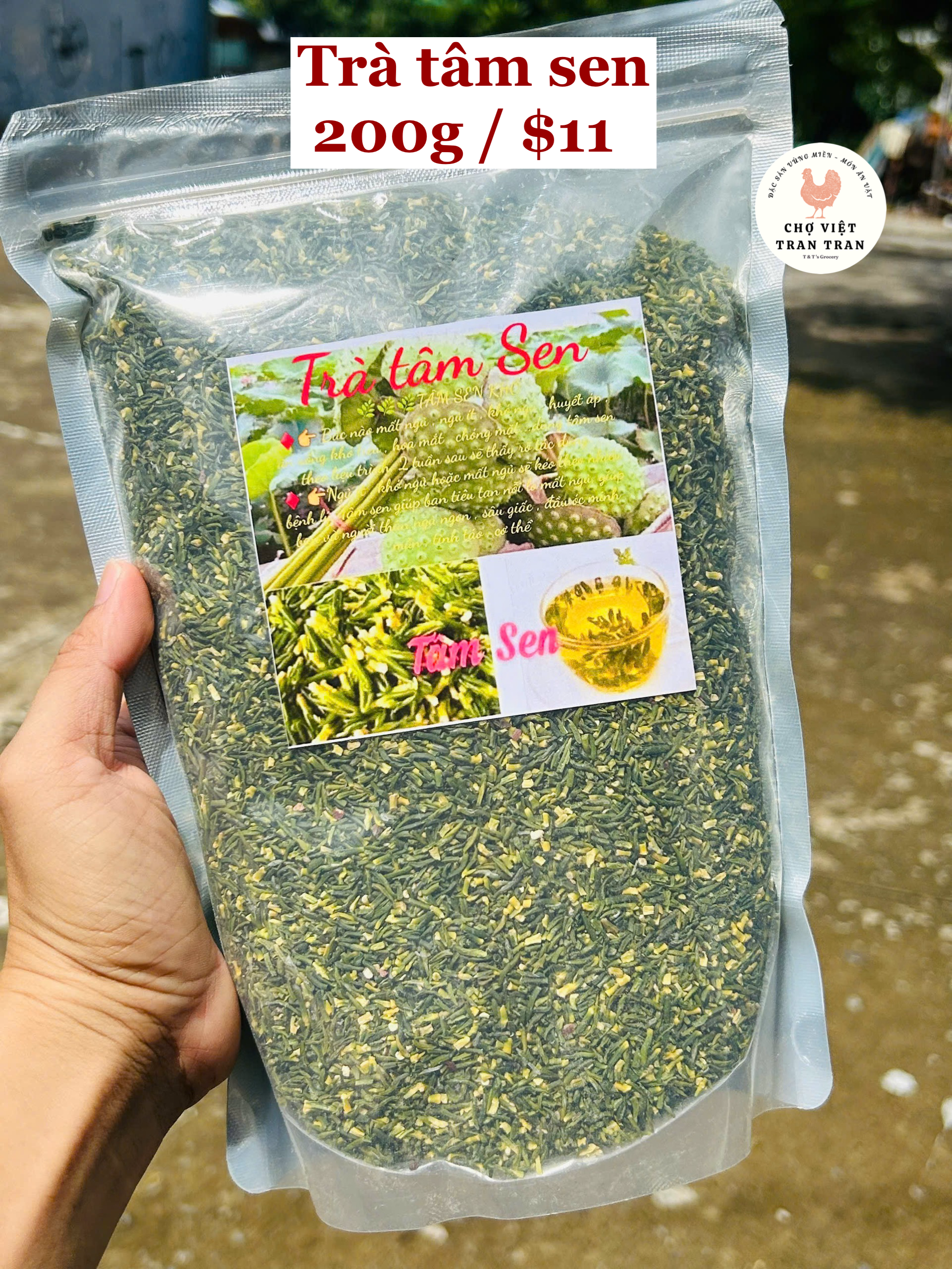 Trà tâm sen
