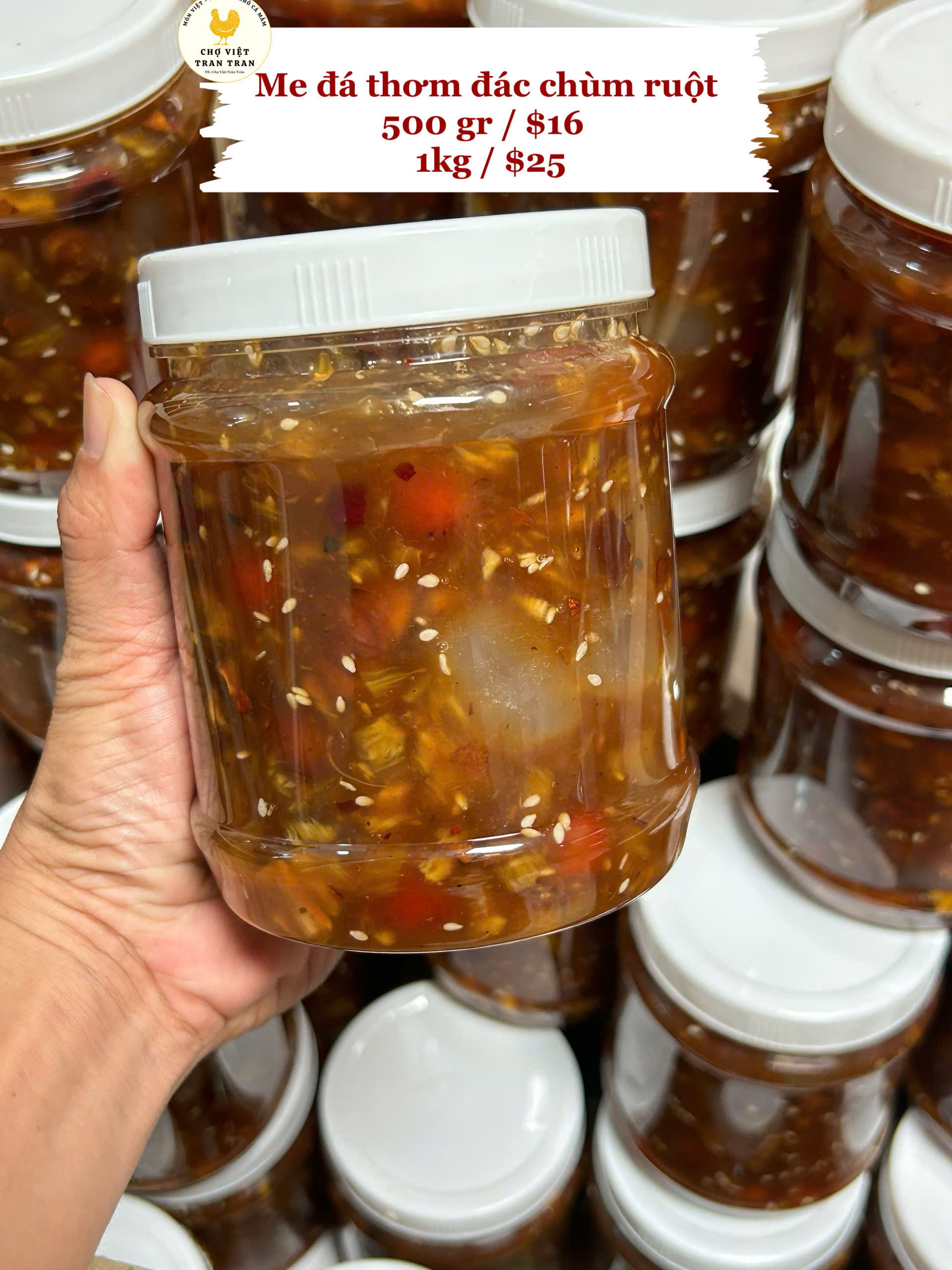 Me đá thơm đác chùm ruột