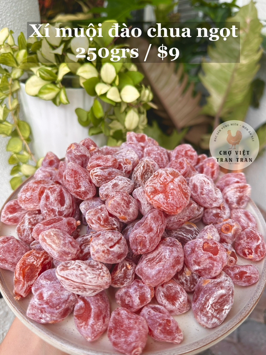 Xí muội đào chua ngọt