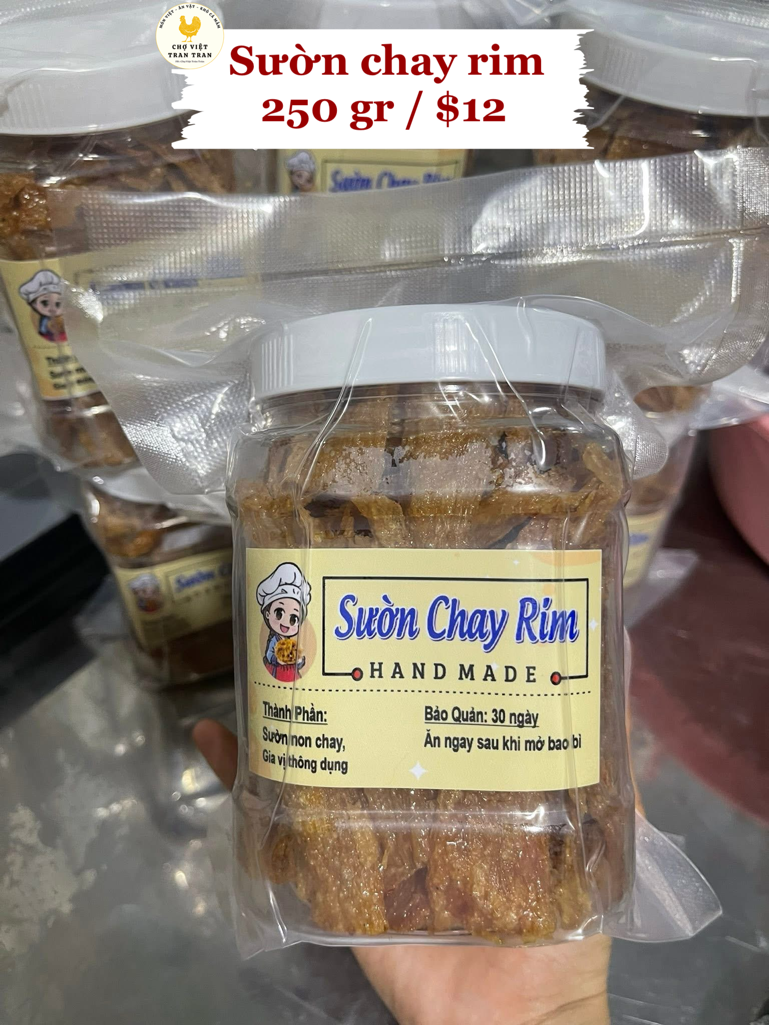 Sườn chay rim