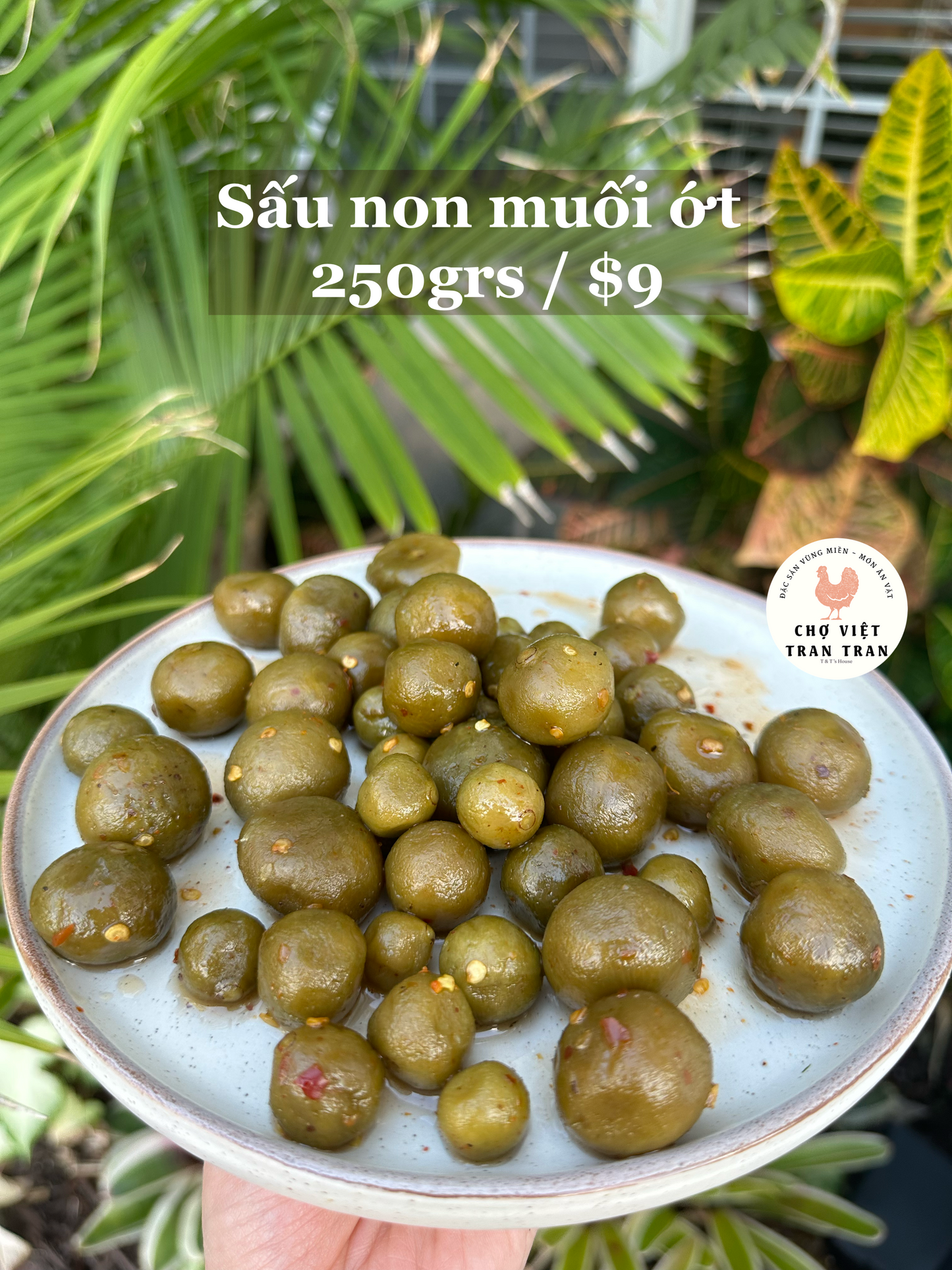 Sấu non muối ớt