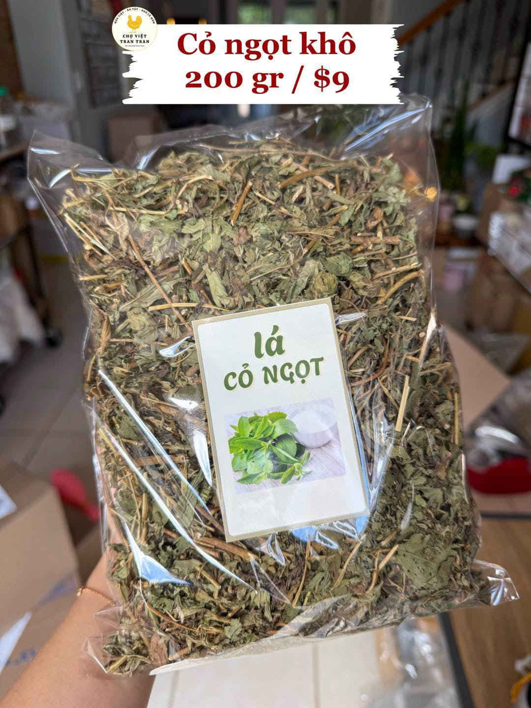Cỏ ngọt khô