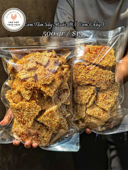 Cơm tấm sấy muối ớt