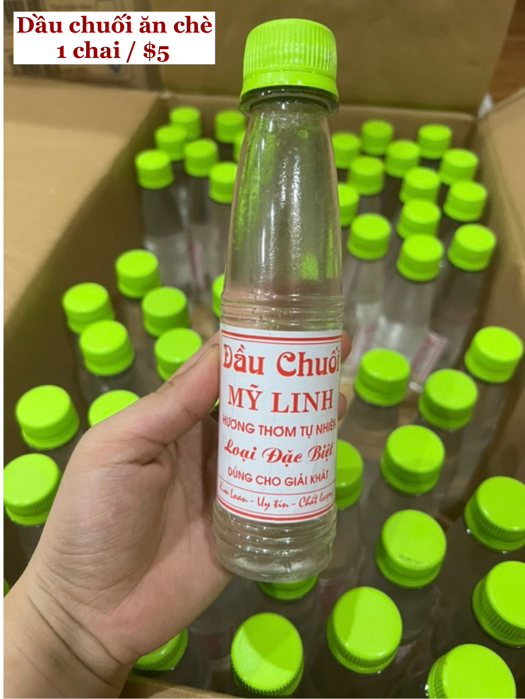 Dầu chuối ăn chè