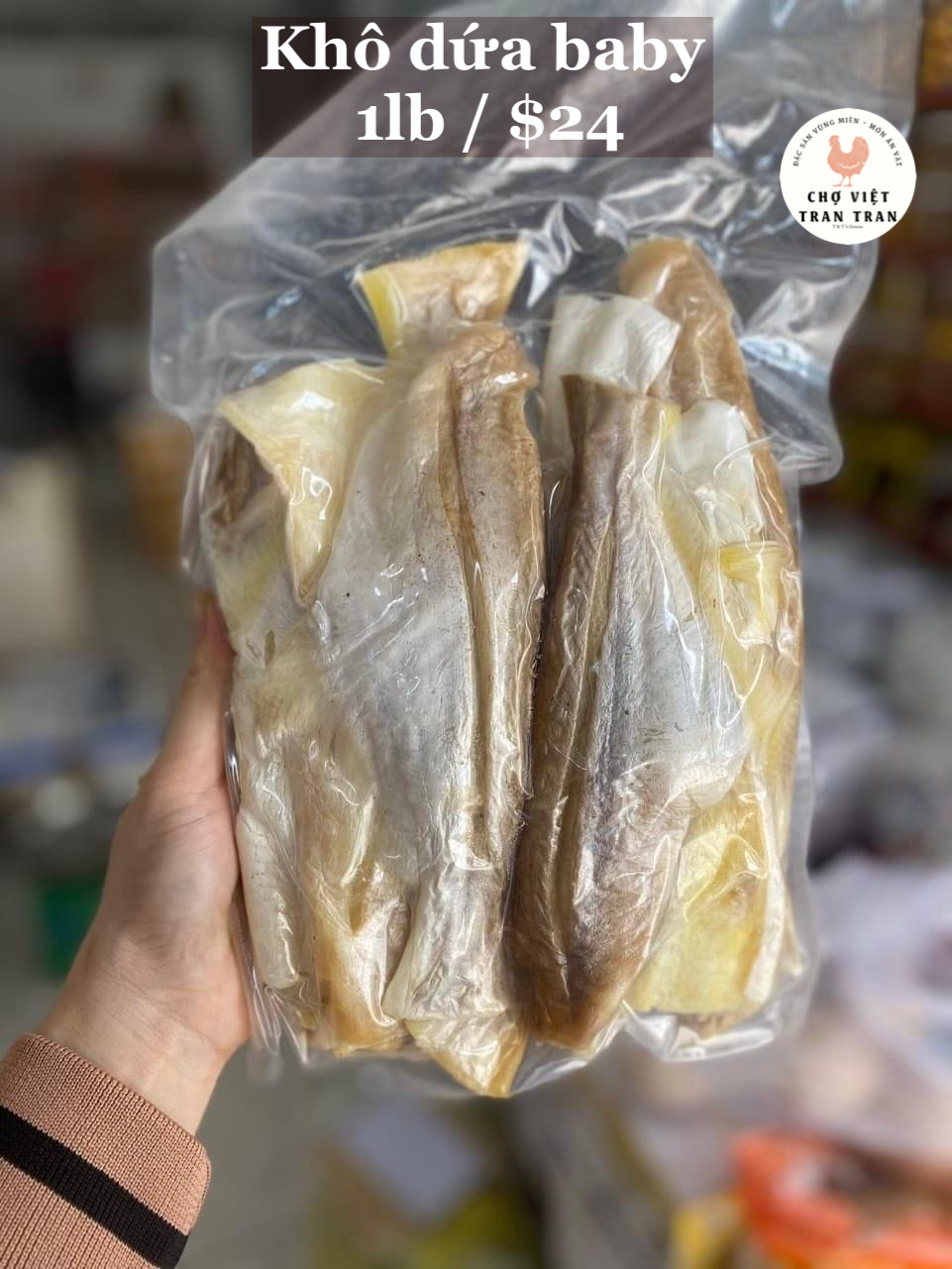 Khô dứa baby
