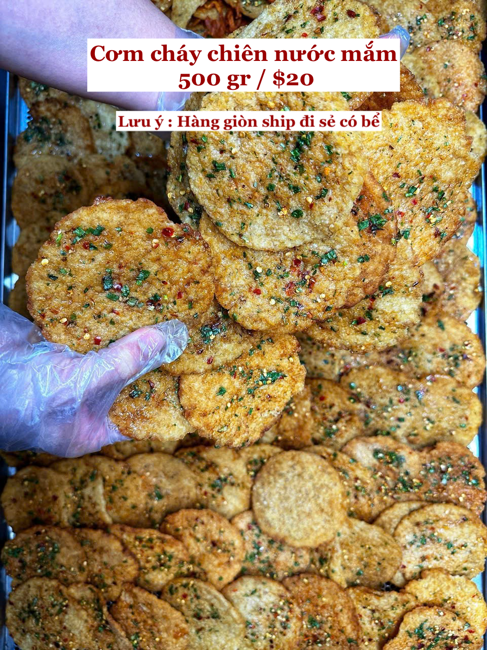 Cơm cháy chiên nước mắm