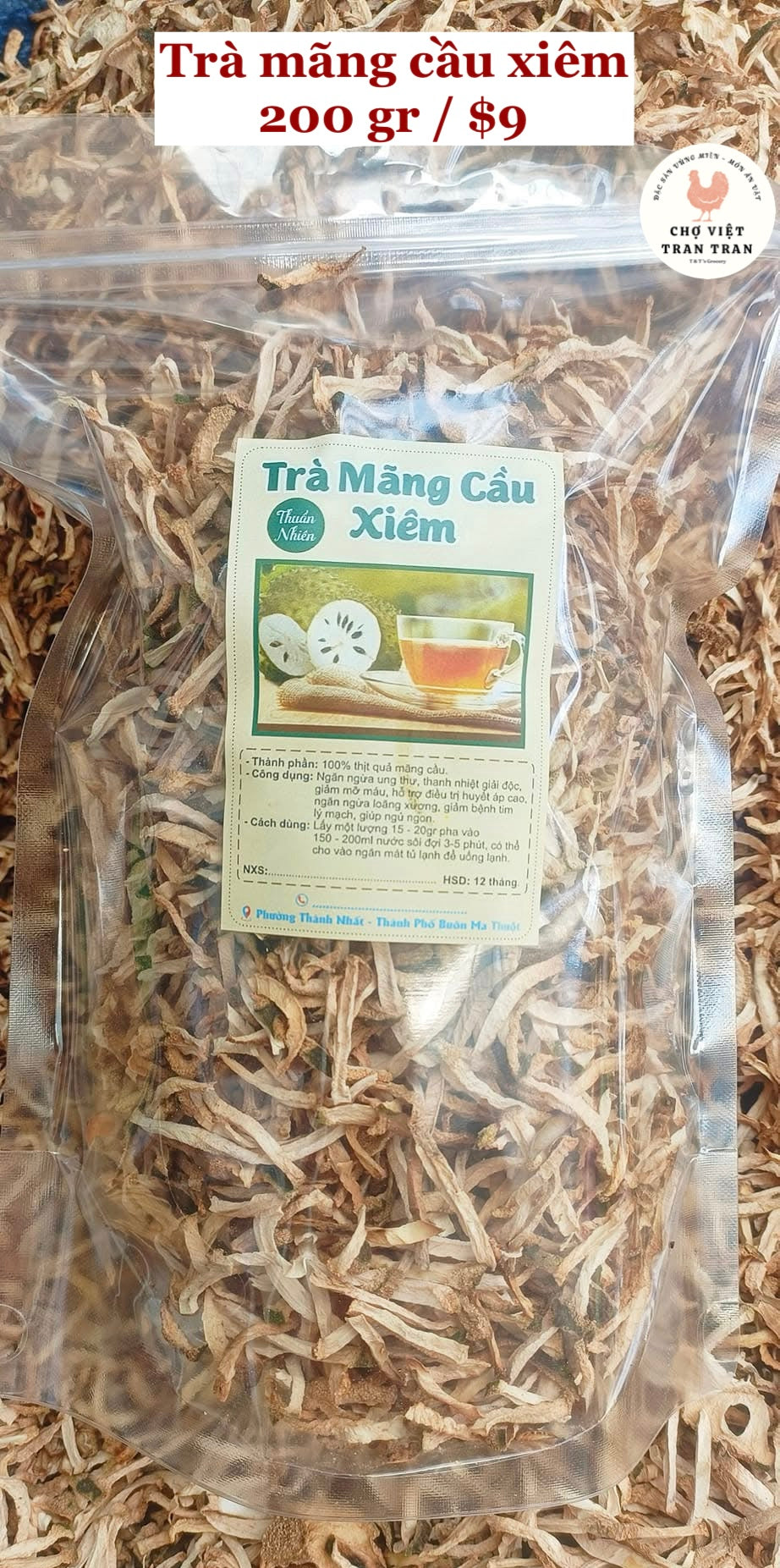 Trà mãng cầu xiêm