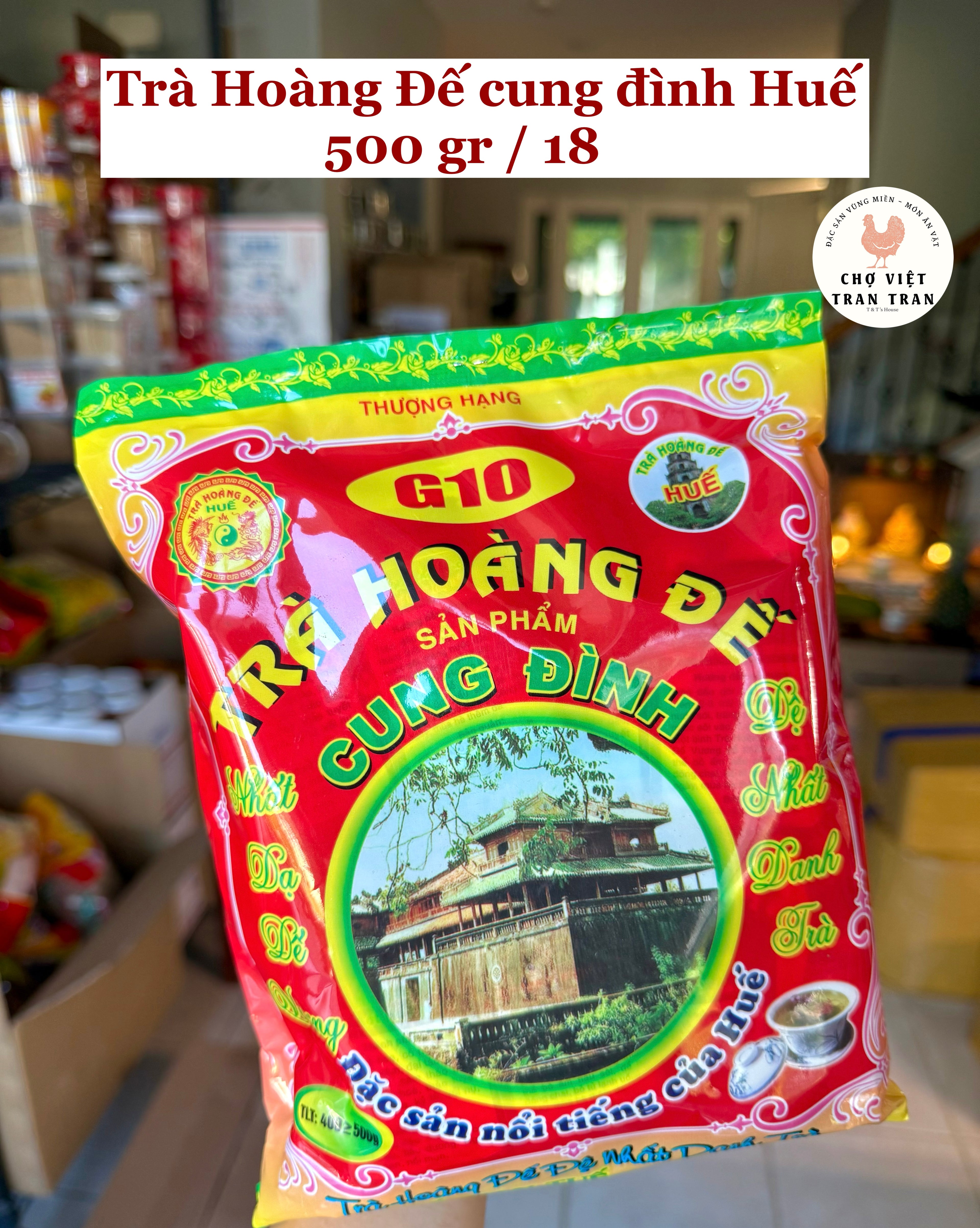 Trà Hoàng Đế cung đình Huế