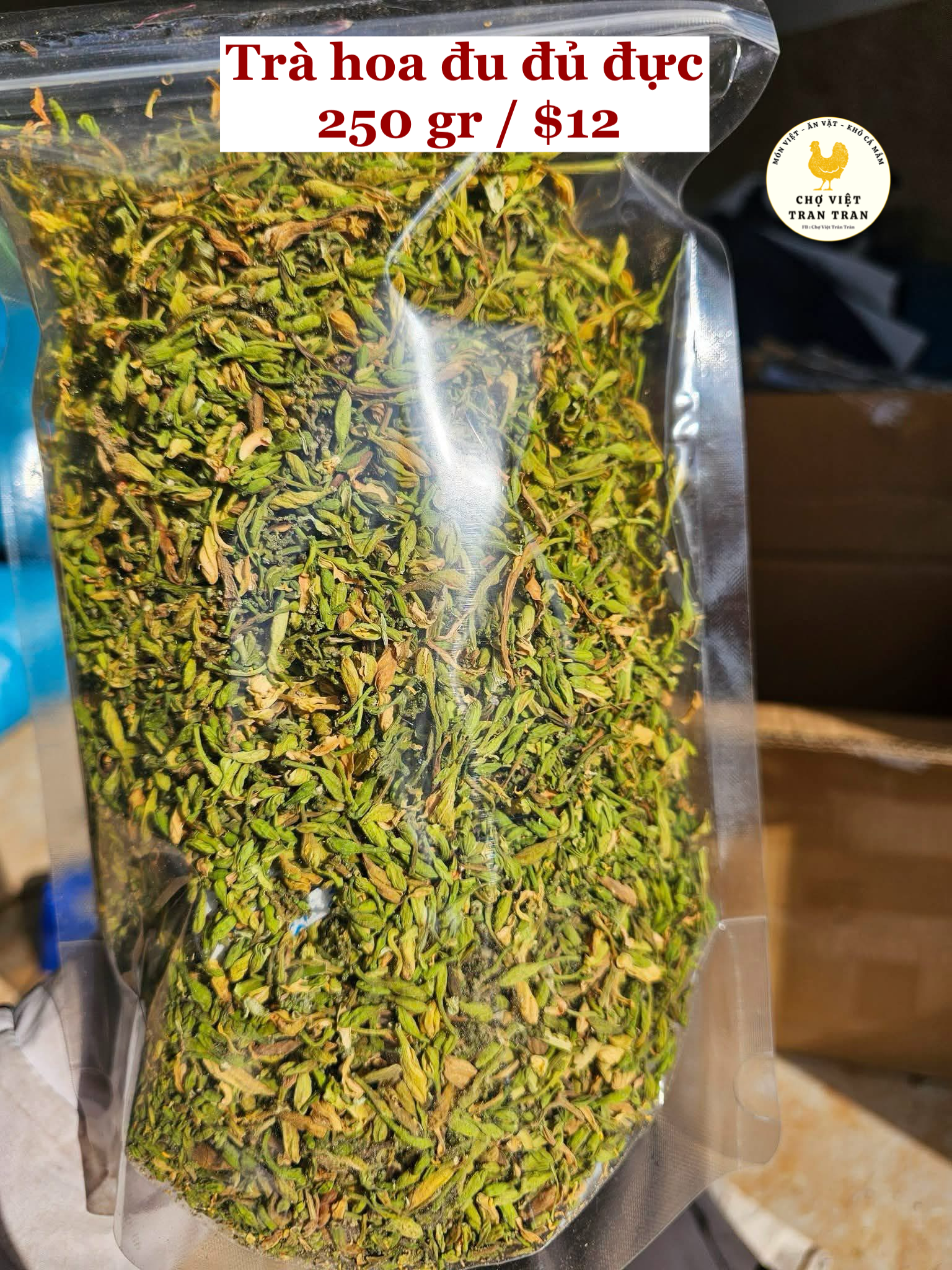 Trà hoa đu đủ đực