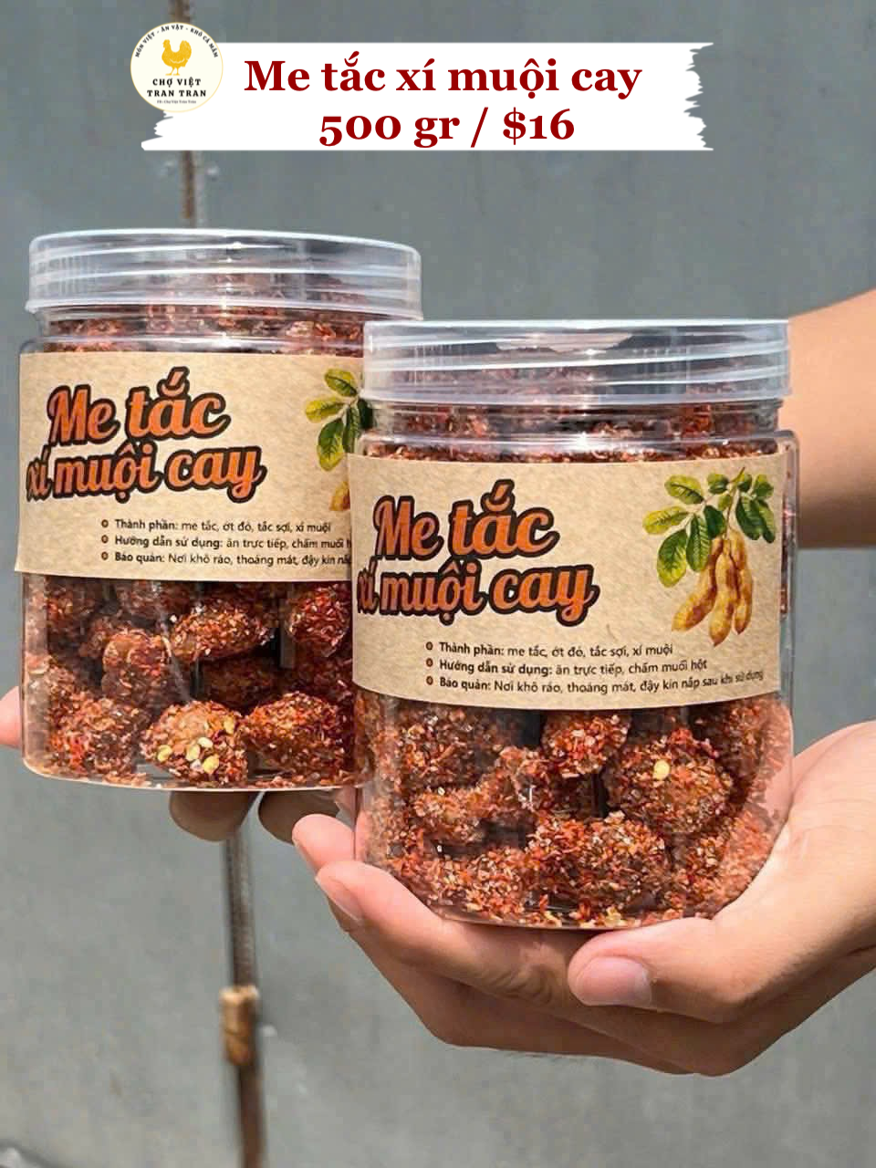 Me tắc xí muội cay