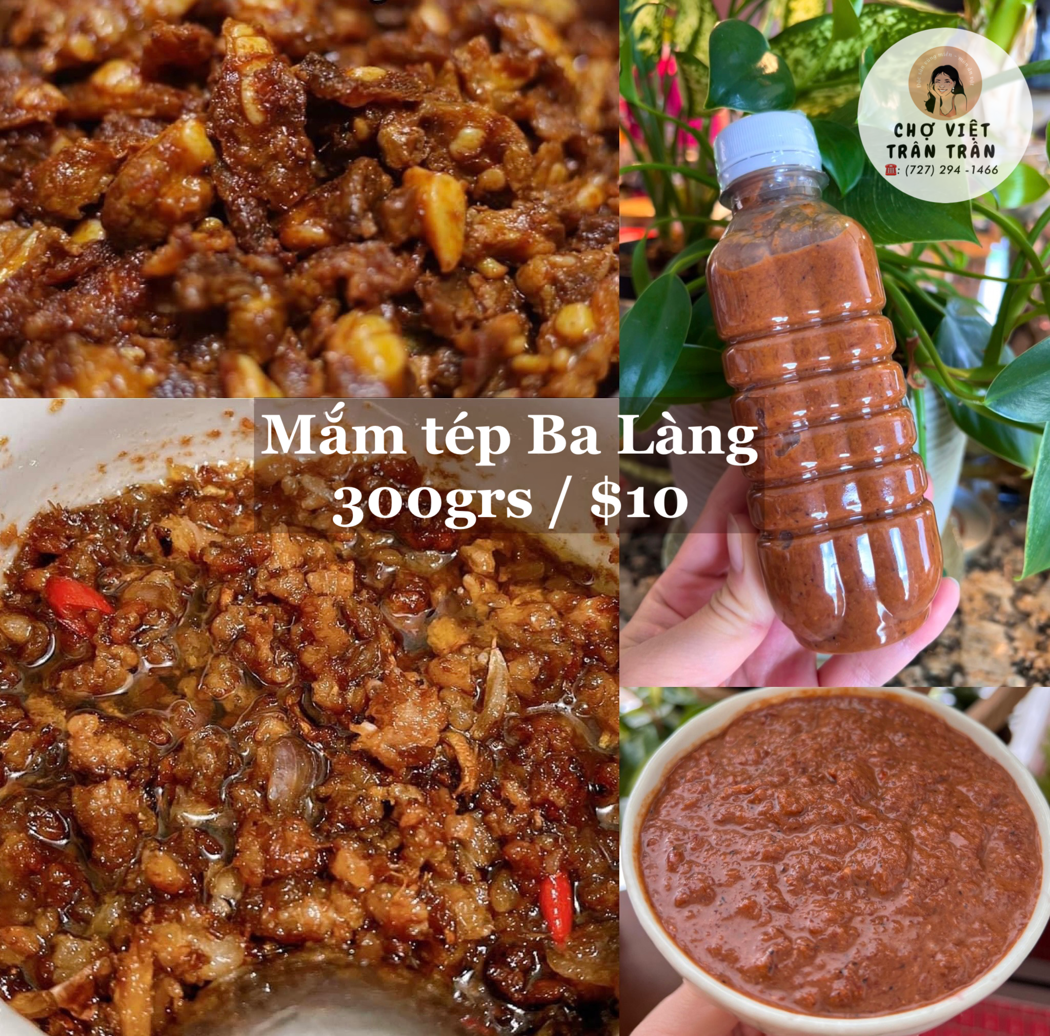 Mắm tép Ba Làng