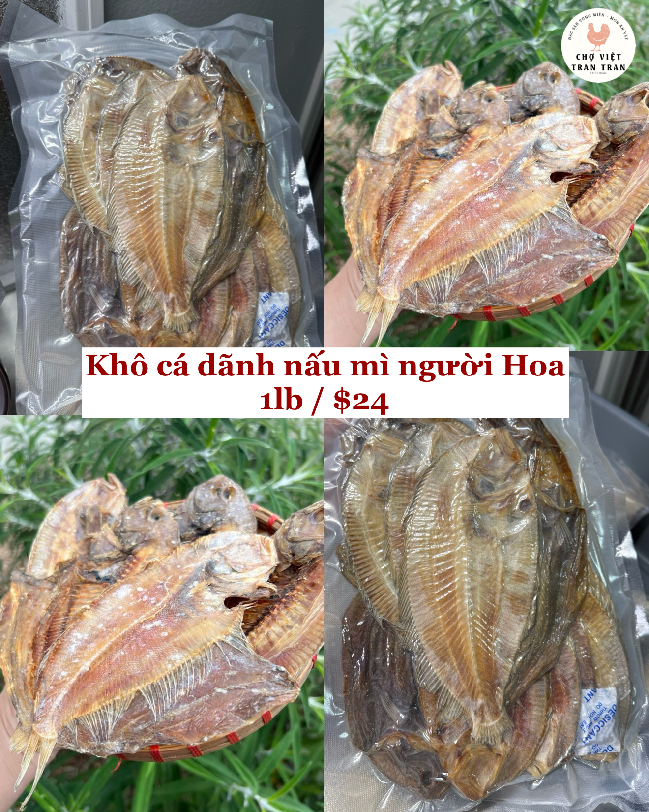 Khô cá dãnh ( nấu nước mì người Hoa )