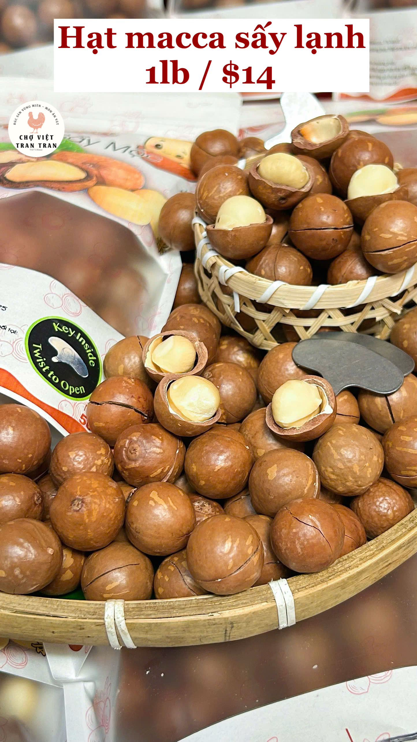 Hạt macca sấy lạnh