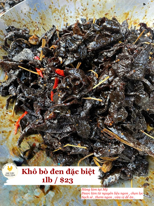 Khô bò đen đặc biệt