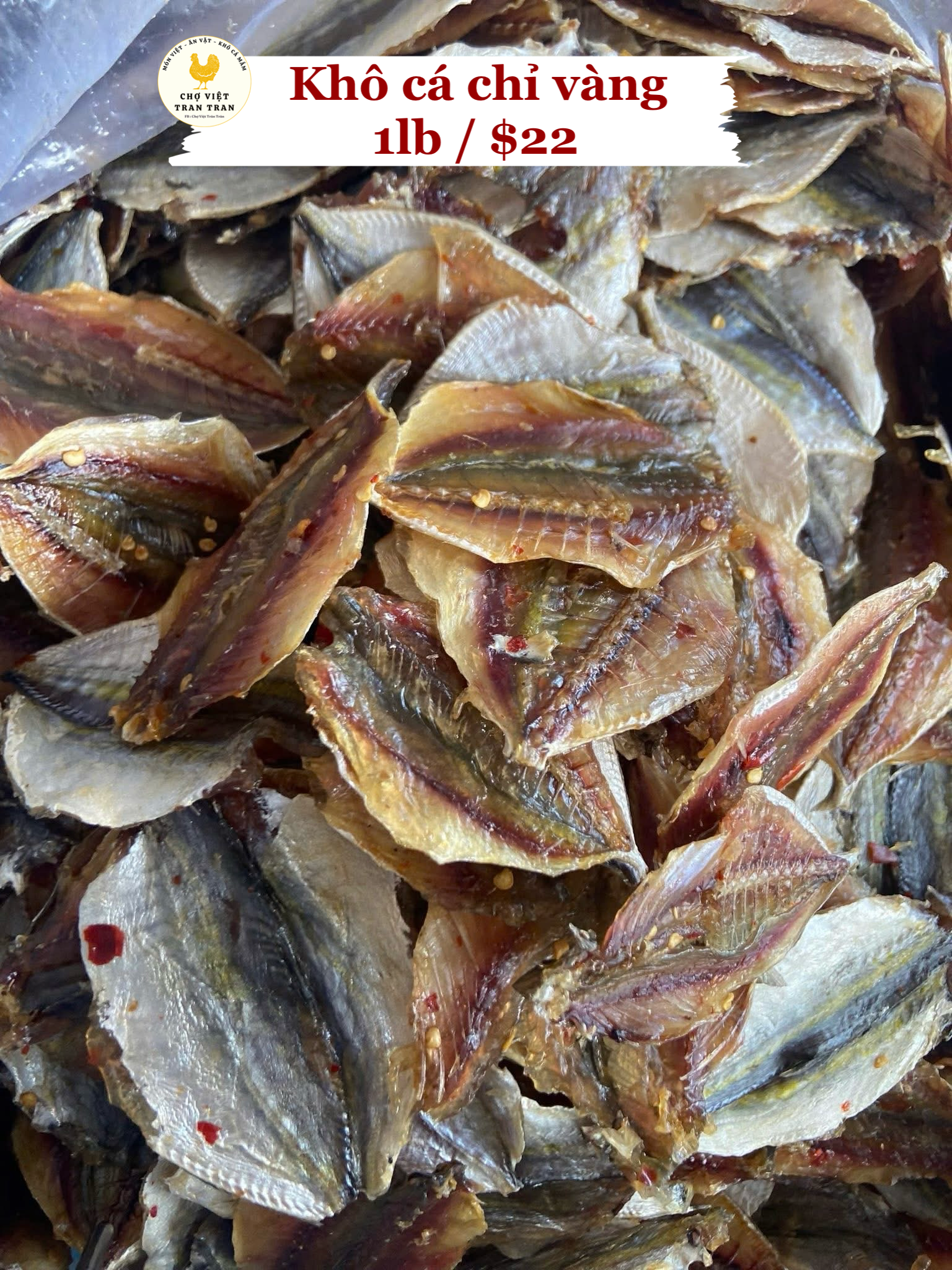 Khô cá chỉ vàng
