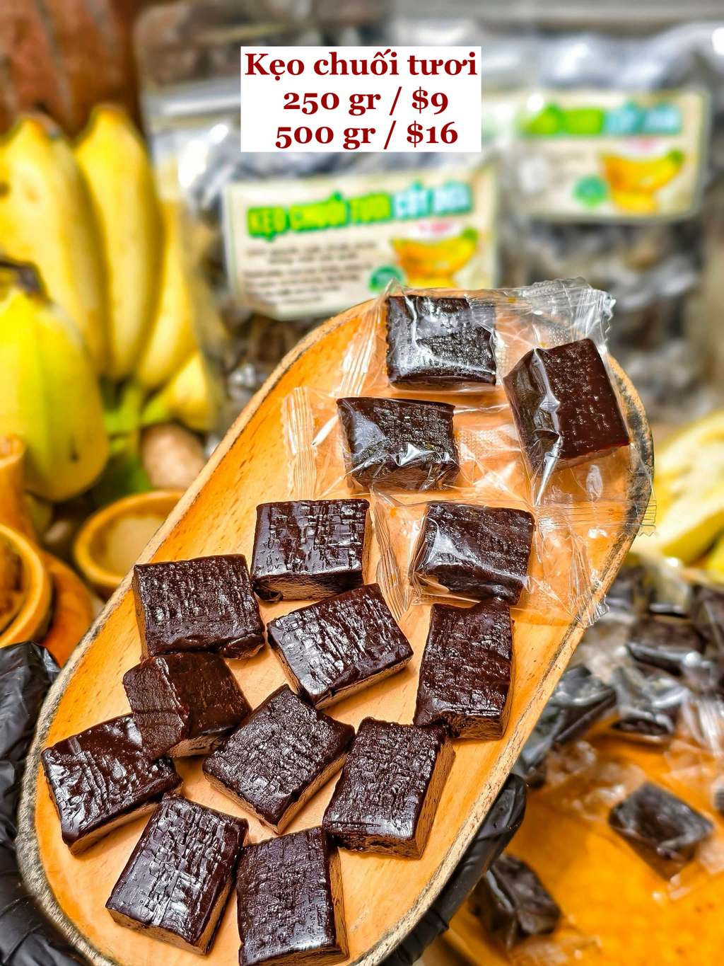 Kẹo chuối tươi cốt dừa