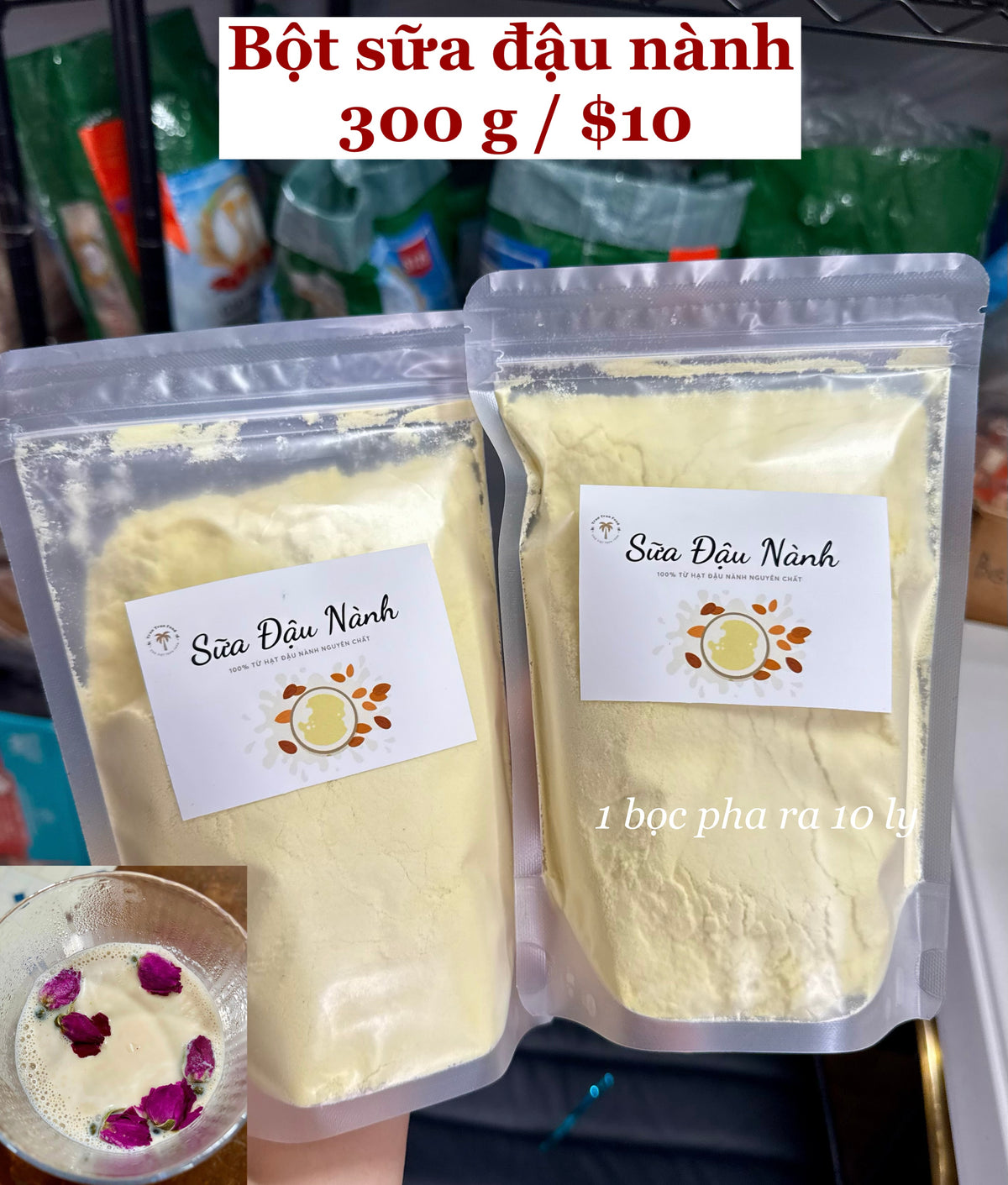 Bột sữa đậu nành