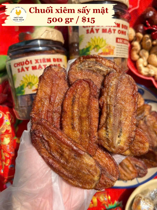 Chuối xiêm sấy mật