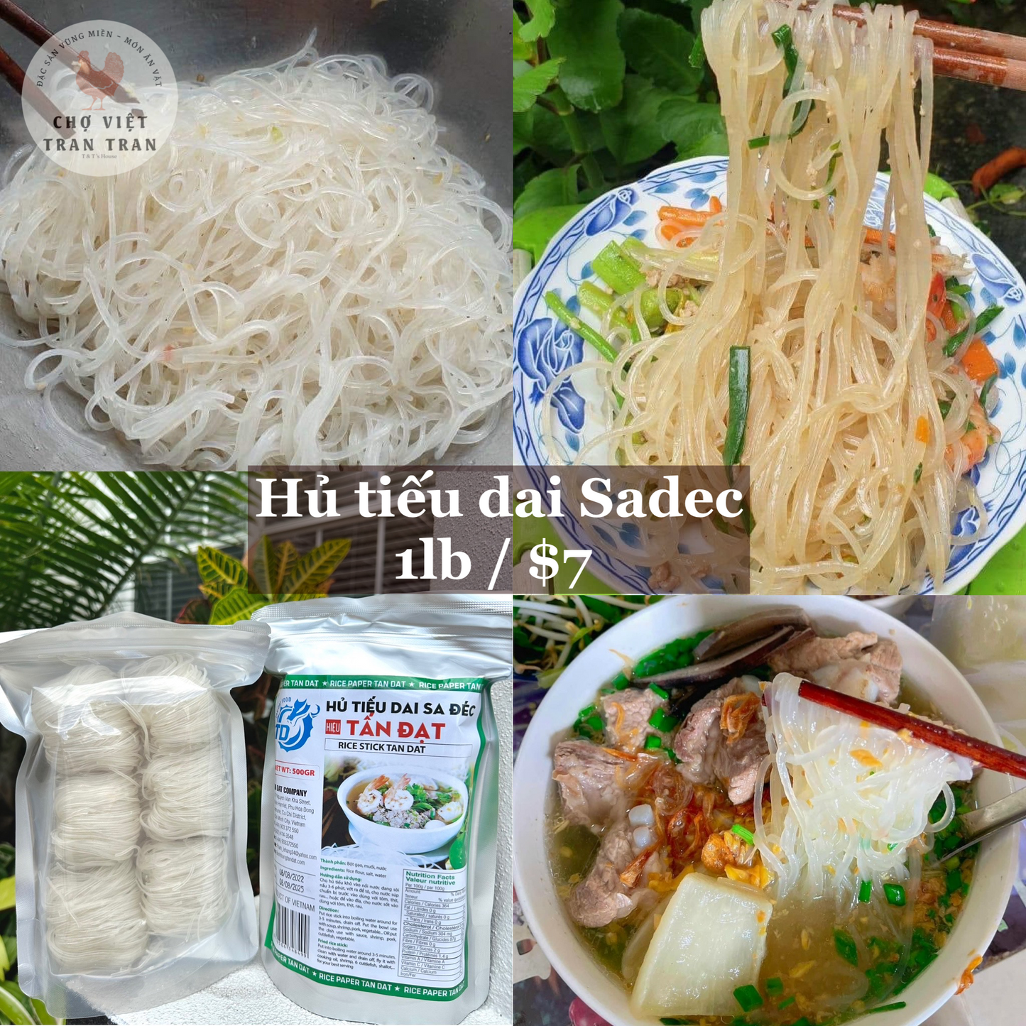 Hủ tiếu dai Sađéc