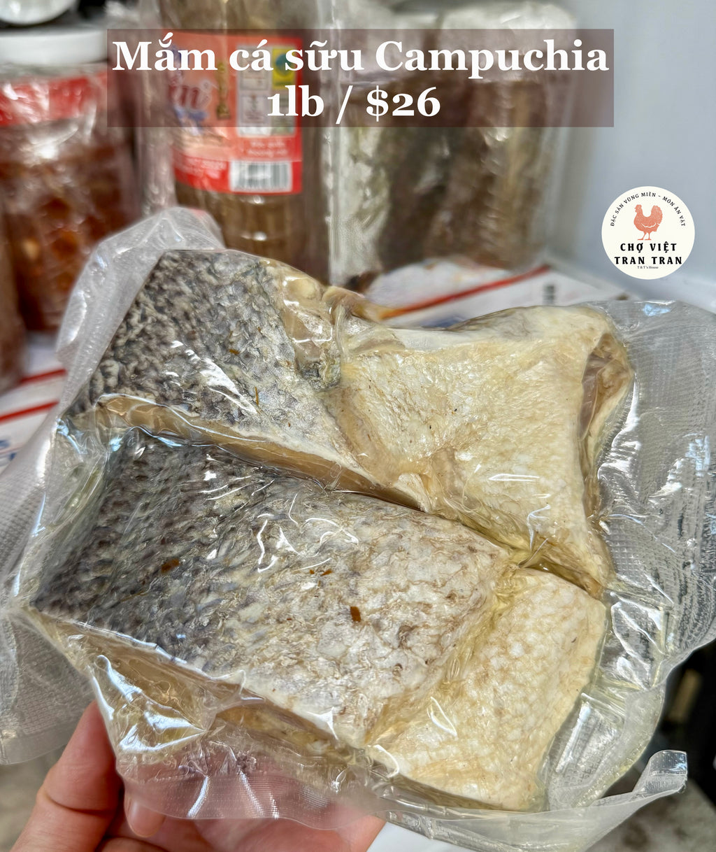 Khô cá sửu ( làm cơm chiên cá mặn )