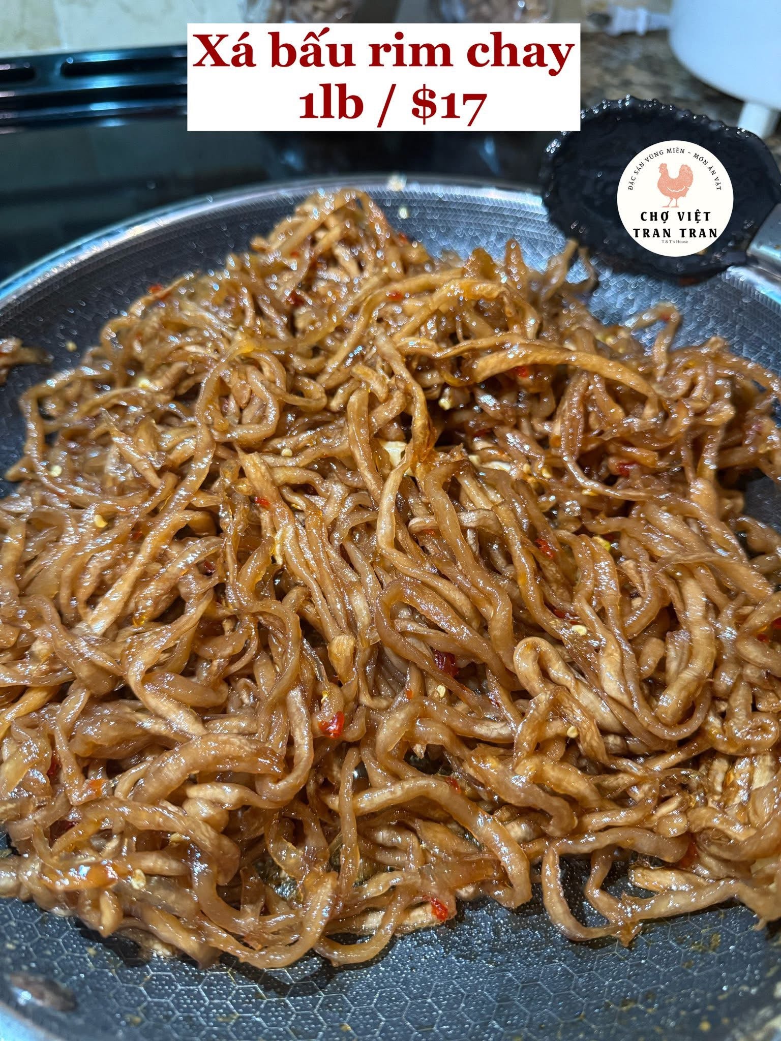 Cải xá bấu rim chay