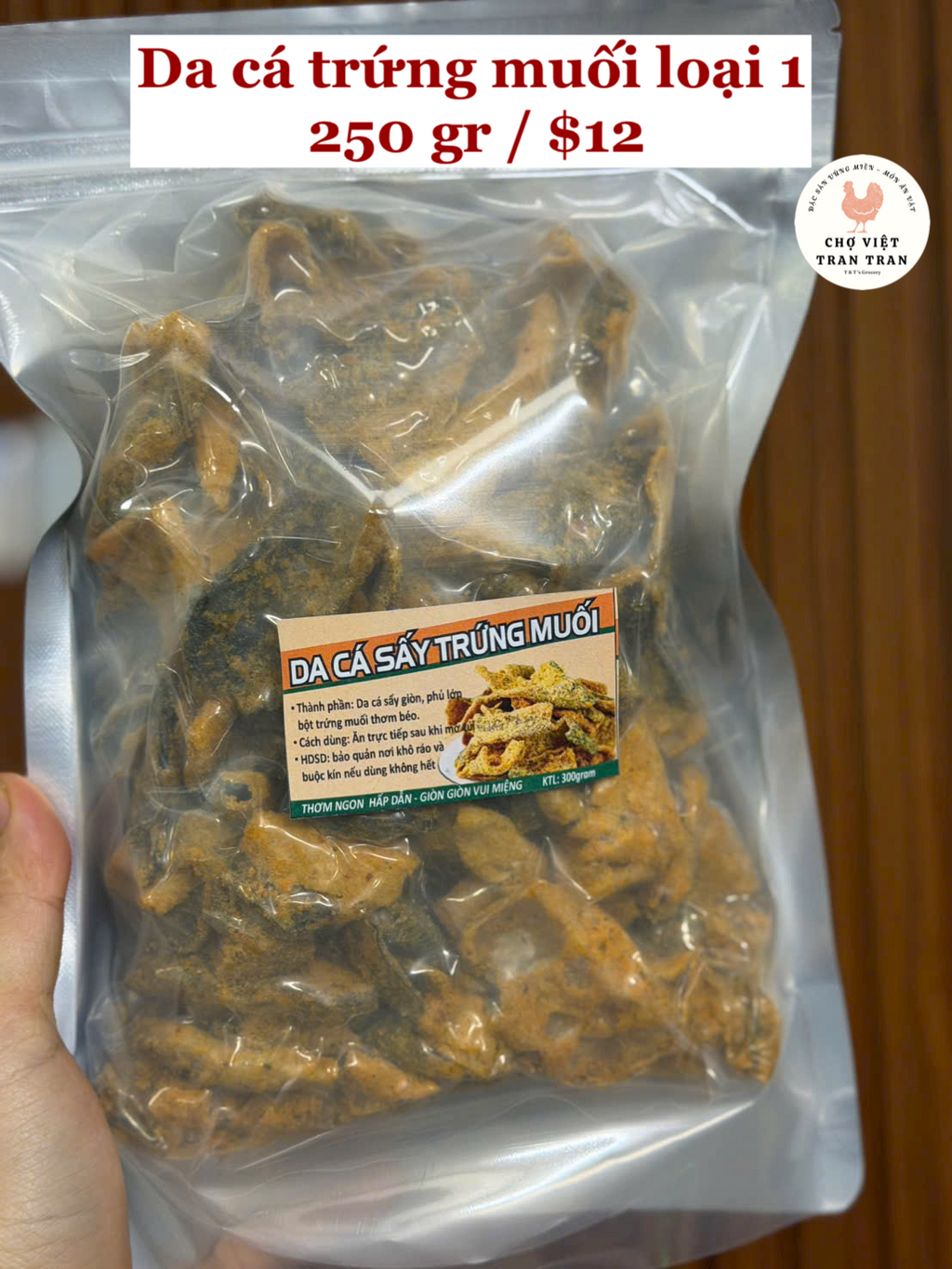 Da cá trứng muối
