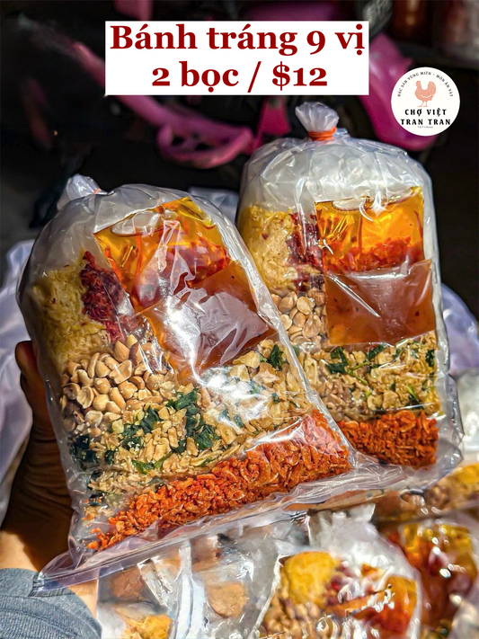 Bánh tráng 9 vị