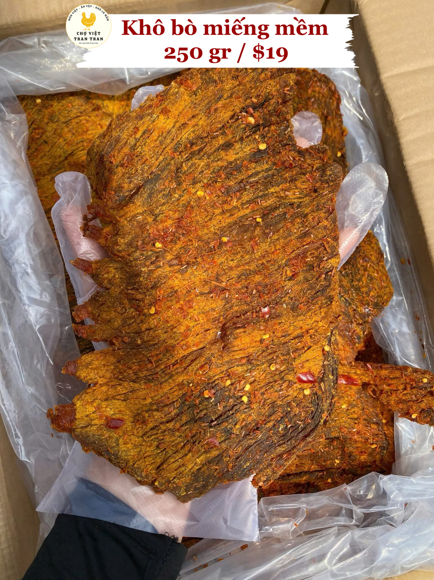 Khô bò miếng truyền thống