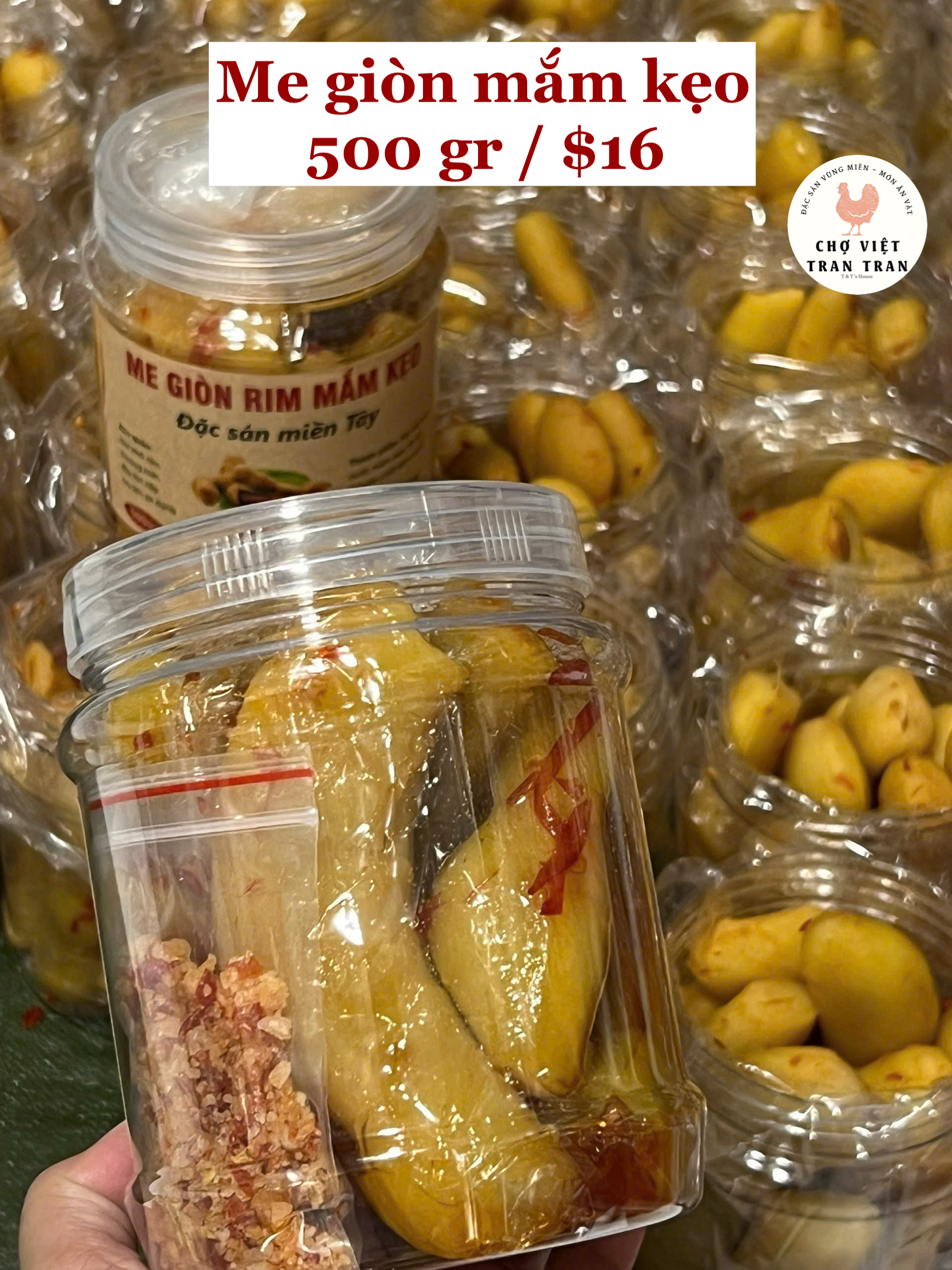 Me giòn mắm kẹo