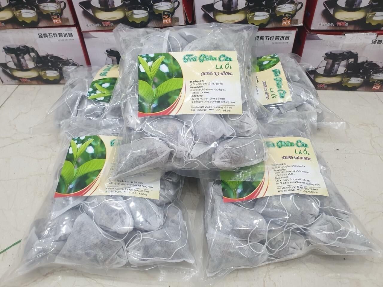 Trà lá ổi giảm cân