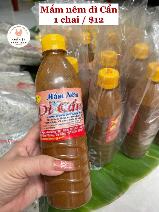 Mắm nêm dì Cẩn
