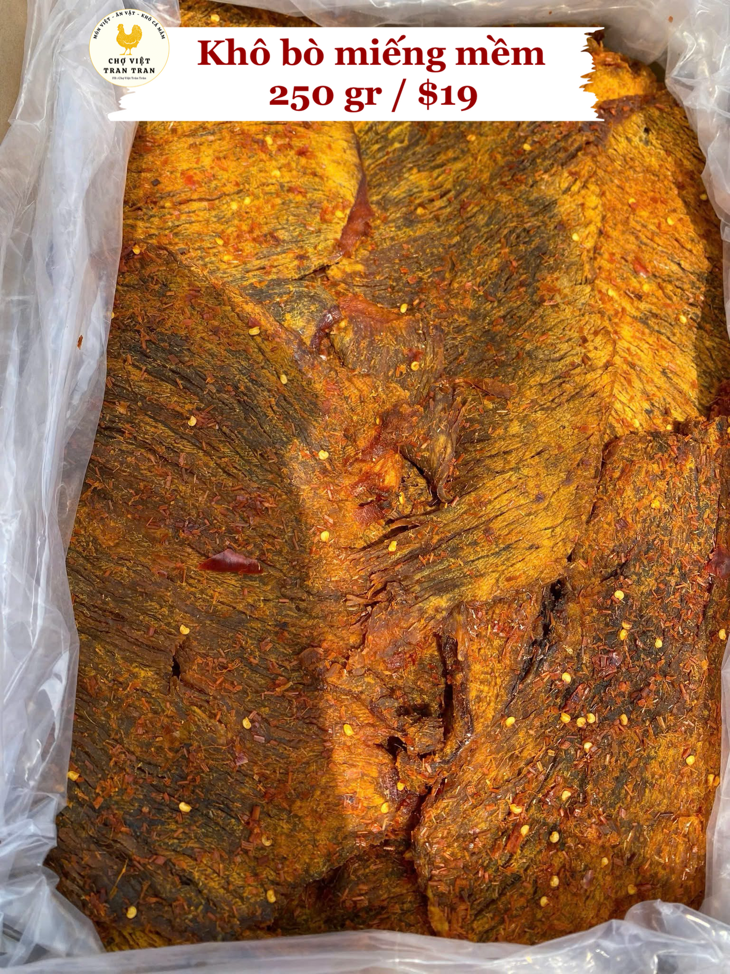 Khô bò miếng truyền thống