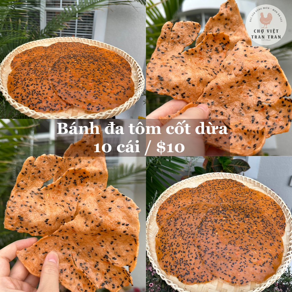 Bánh đa tôm cốt dừa