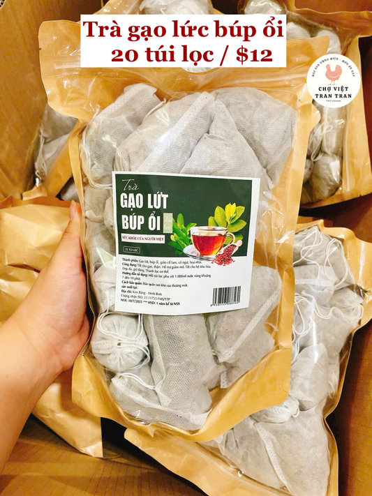 Trà gạo lức búp ổi