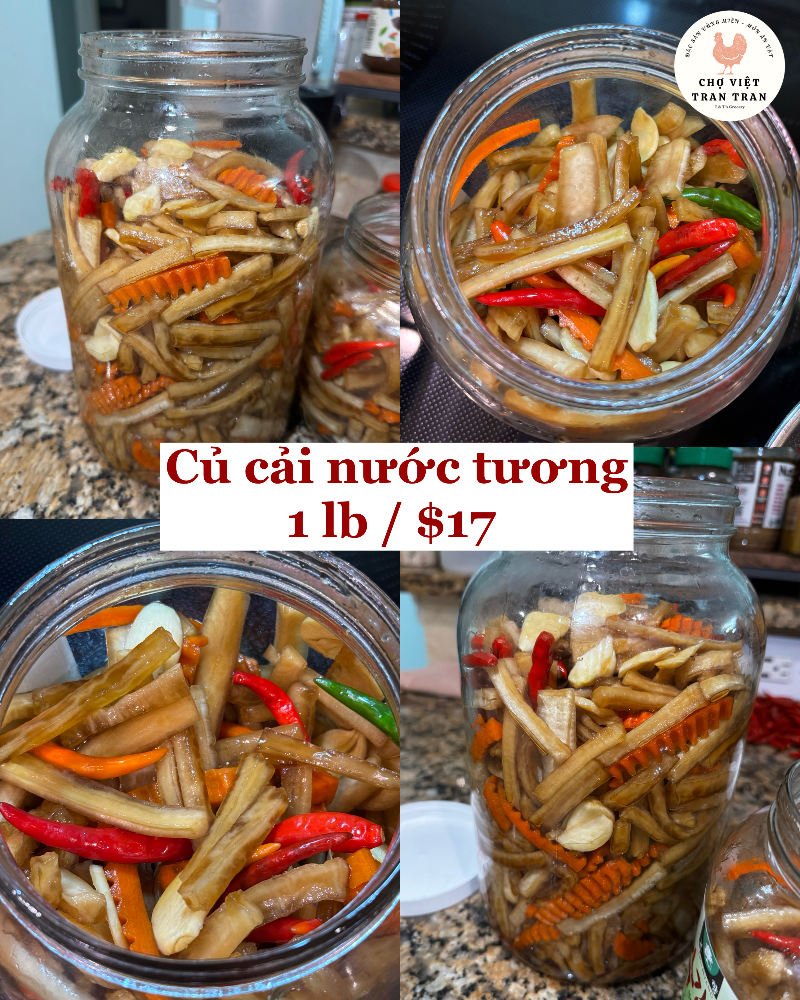 Củ cải nước tương