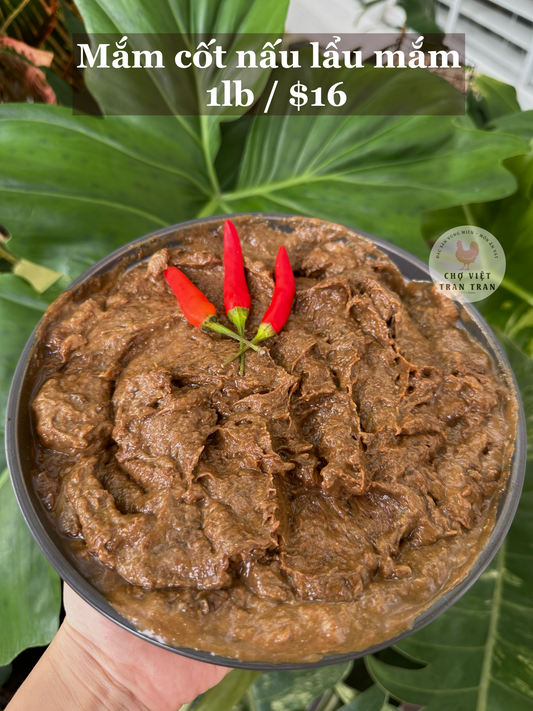 Mắm xay nấu lẩu mắm