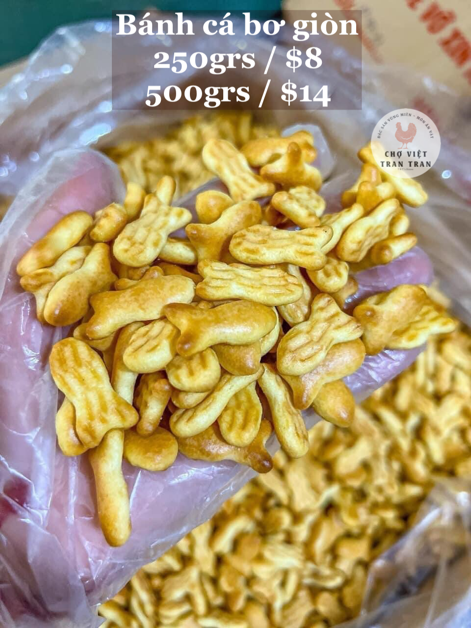 Bánh cá bơ giòn