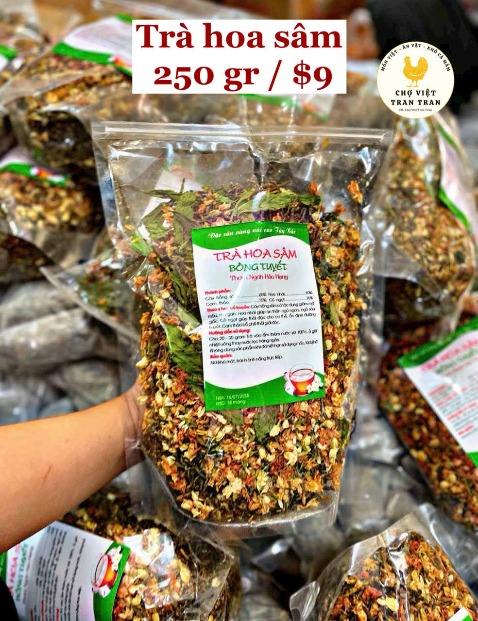 Trà hoa sâm
