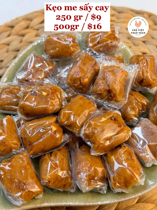 Kẹo me sấy cay