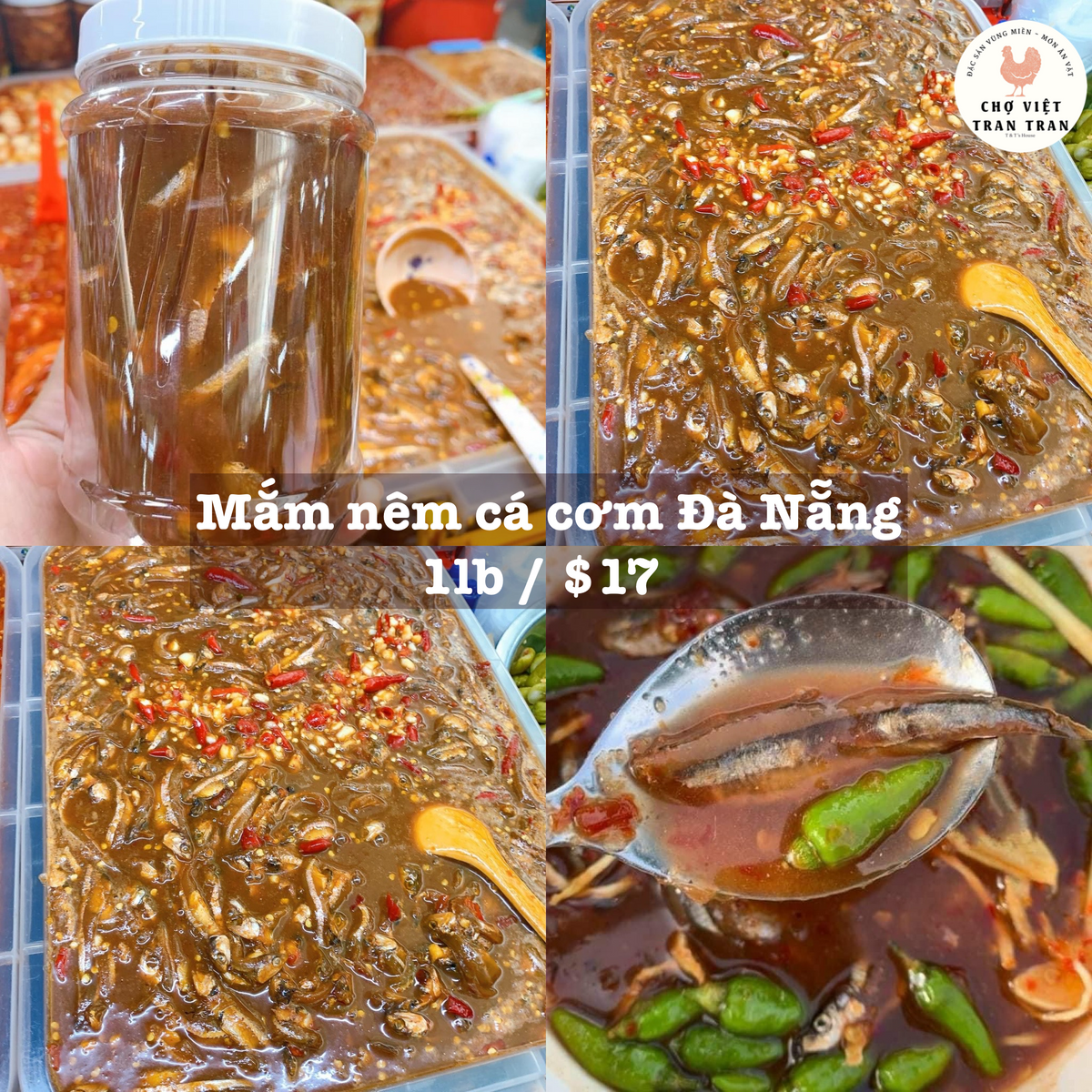 Mắm cá cơm Da Nang