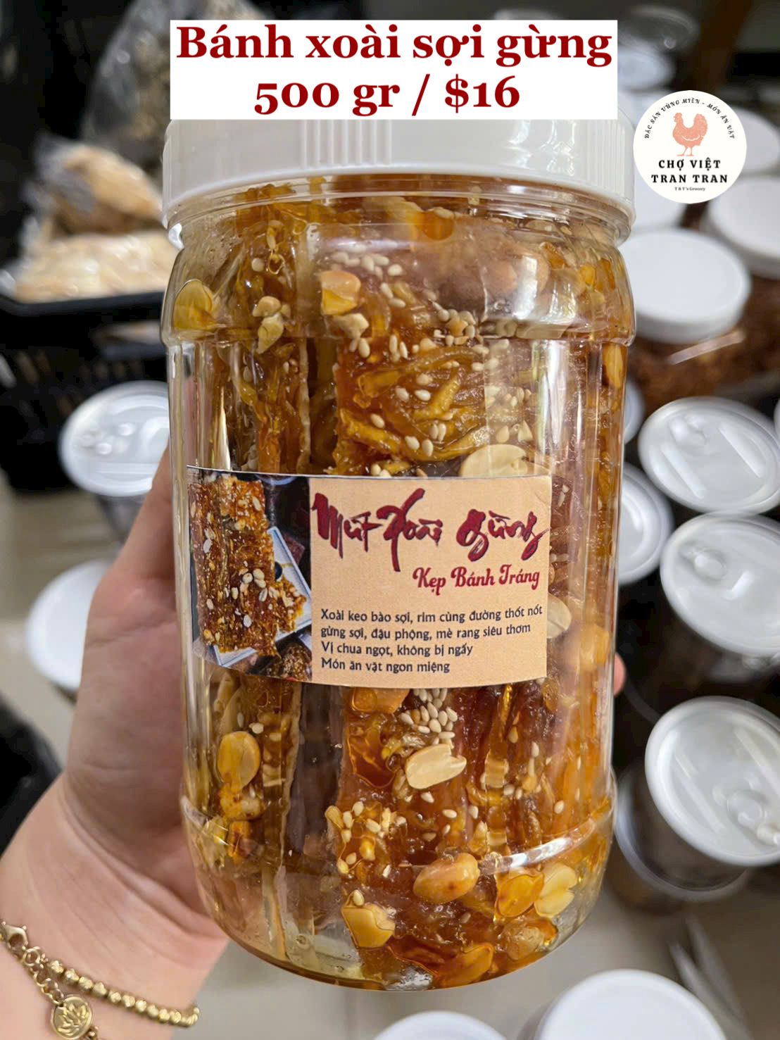 Bánh xoài sợi