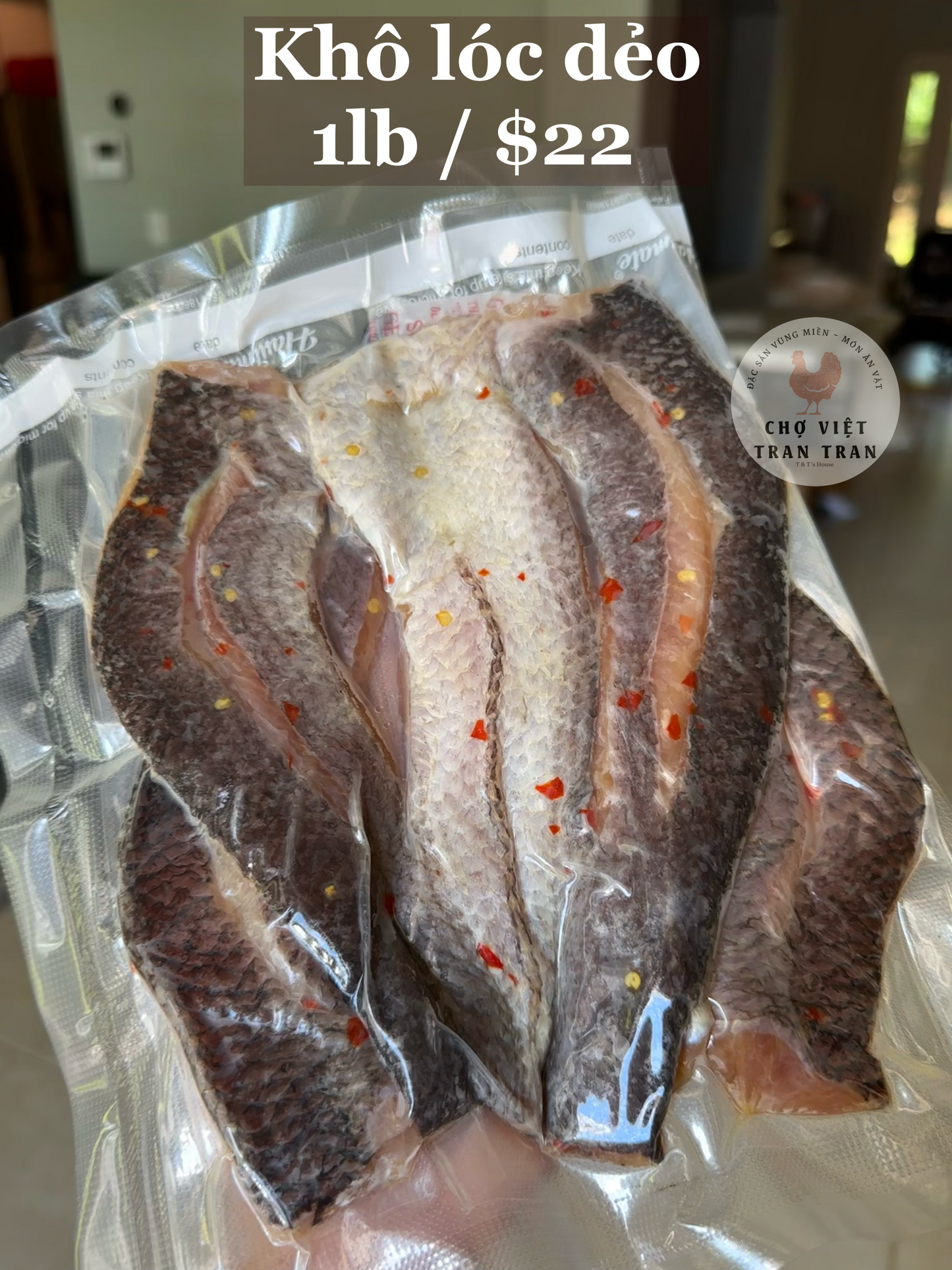 Khô lóc muối ớt