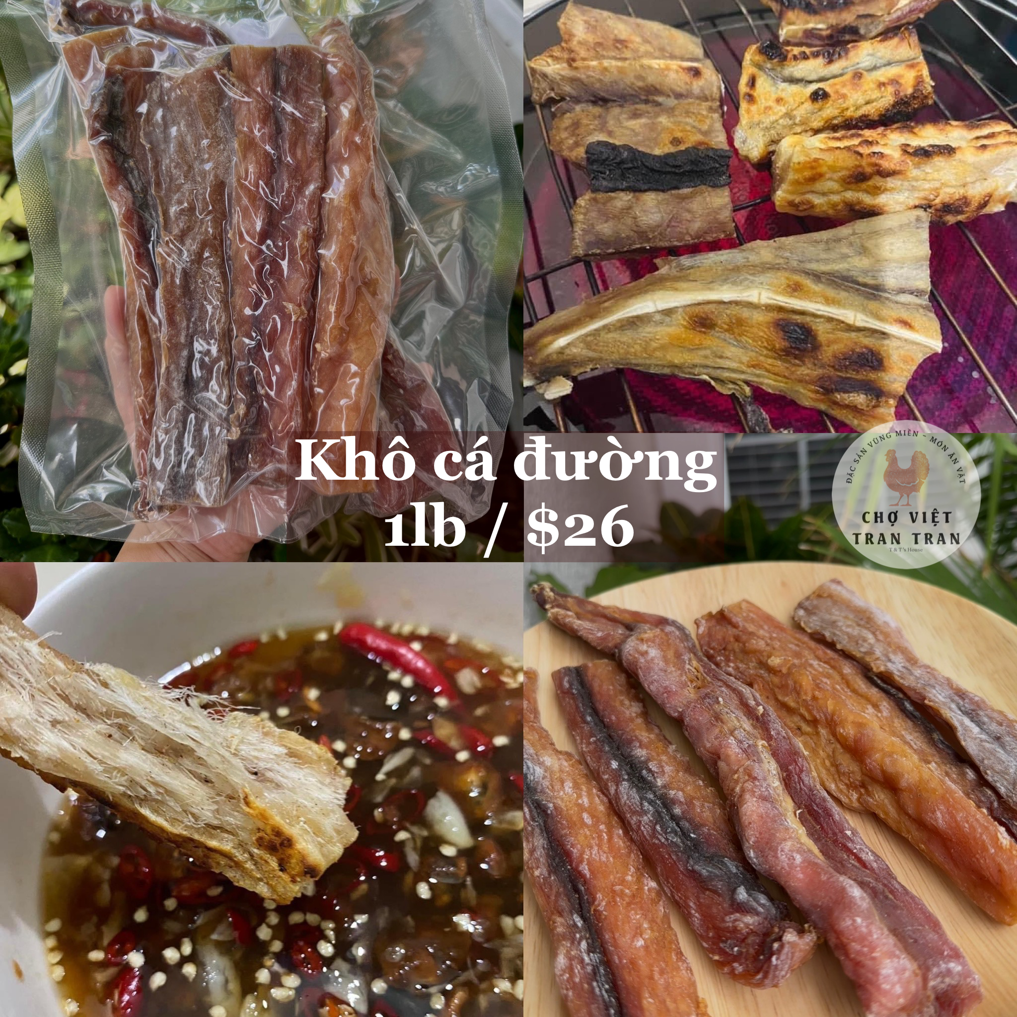 Khô cá đường