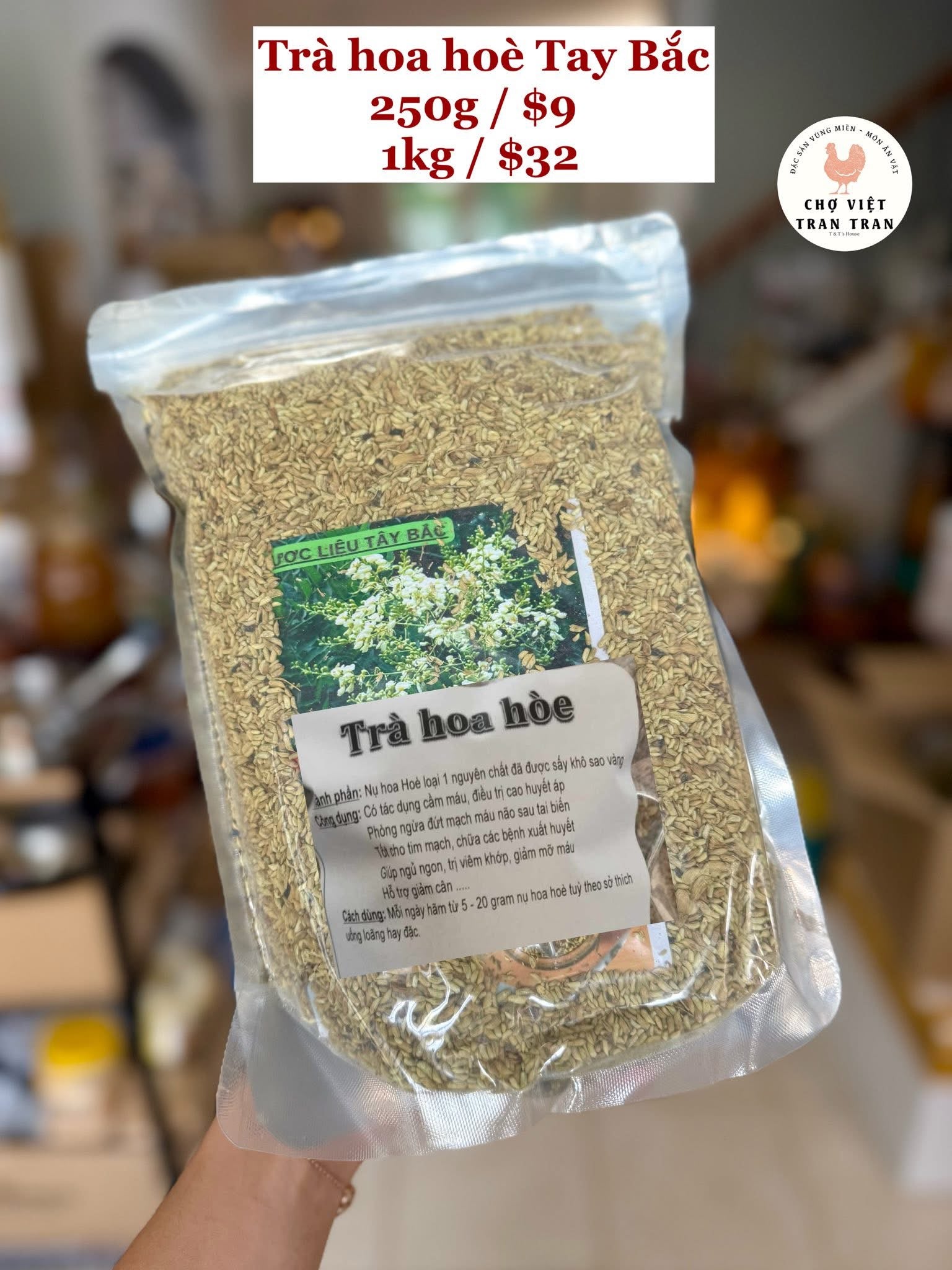 Trà hoa hoè Tây Bắc
