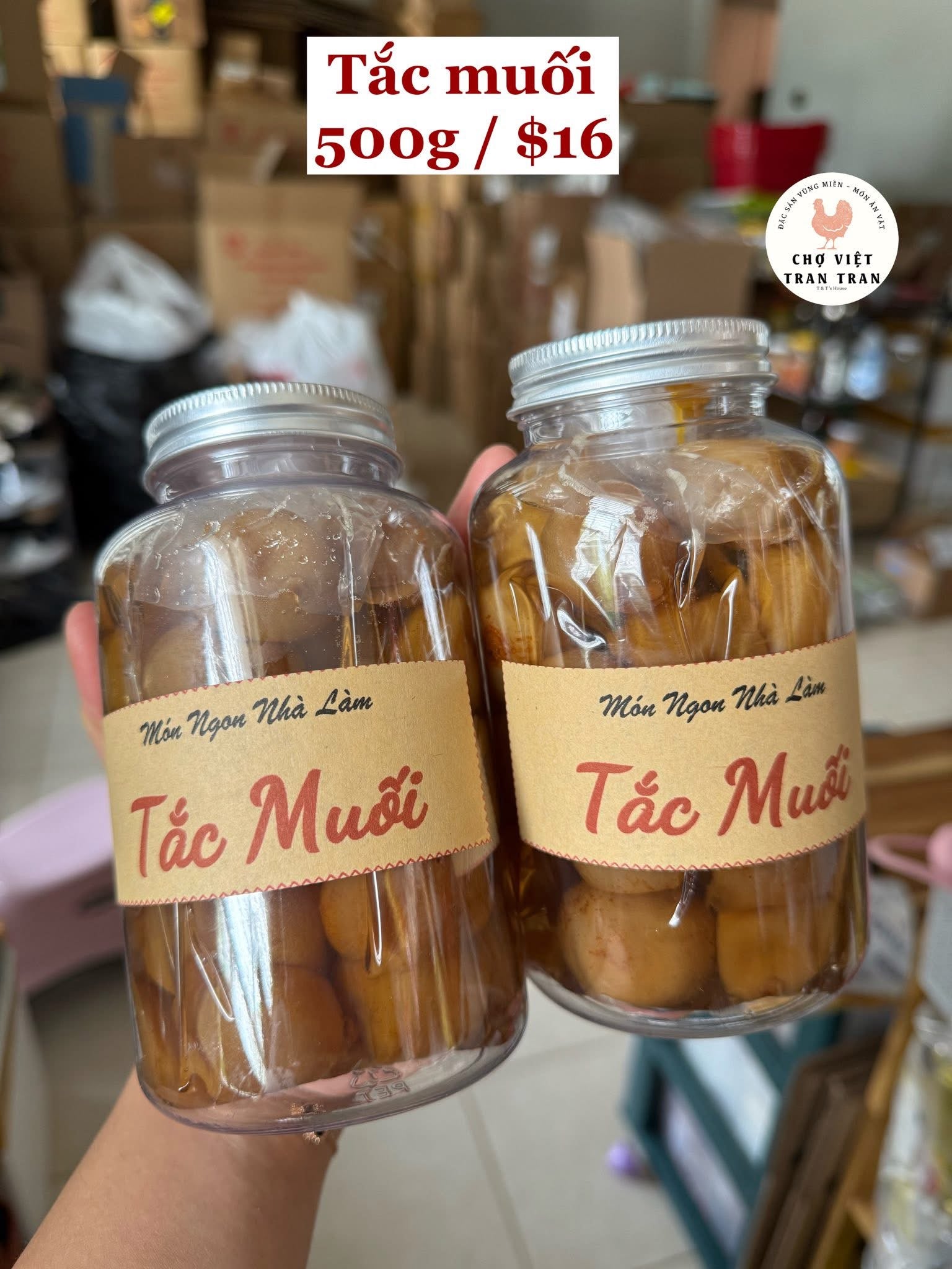 Tắc muối nhà làm