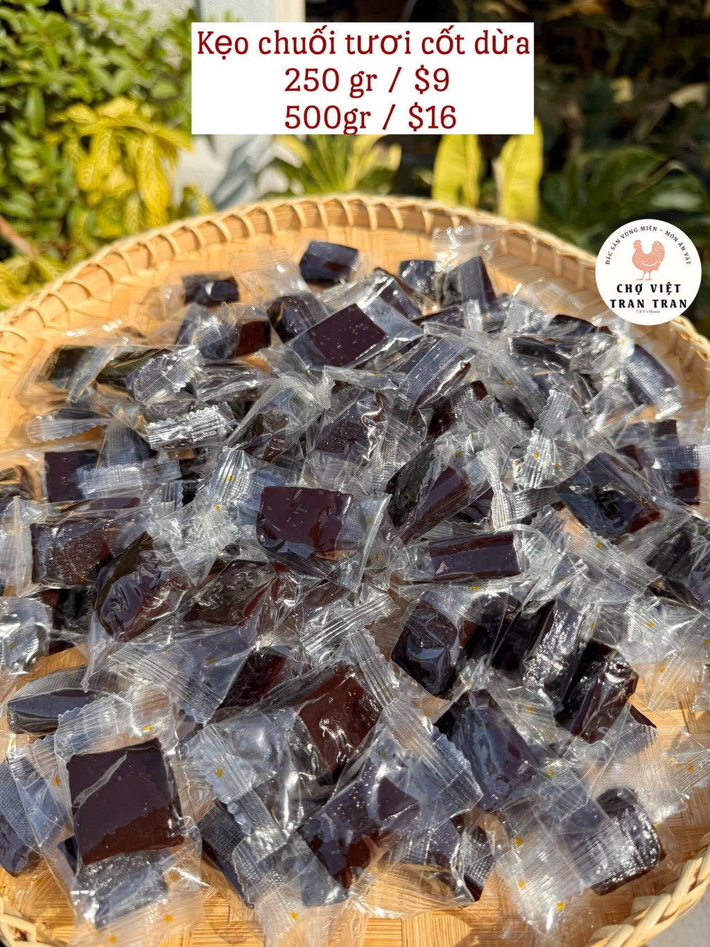 Kẹo chuối tươi cốt dừa