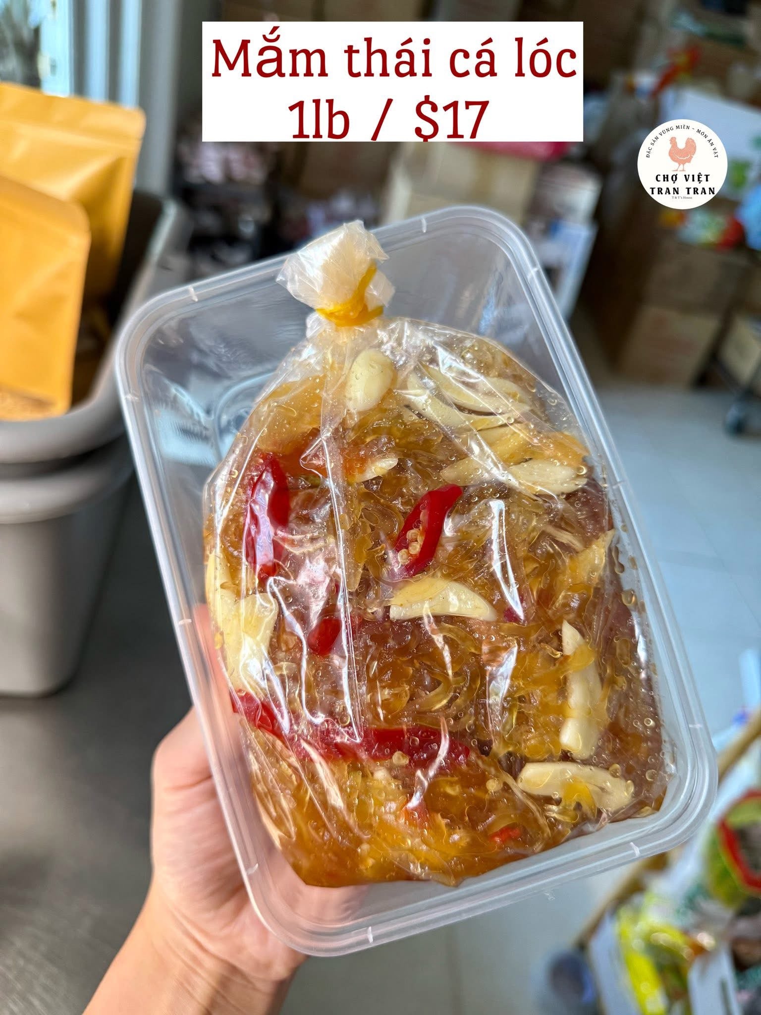 Mắm thái cá lóc
