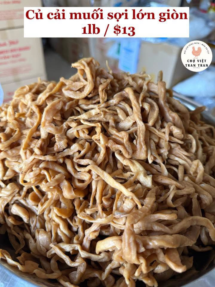 Củ cải muối sợi lớn